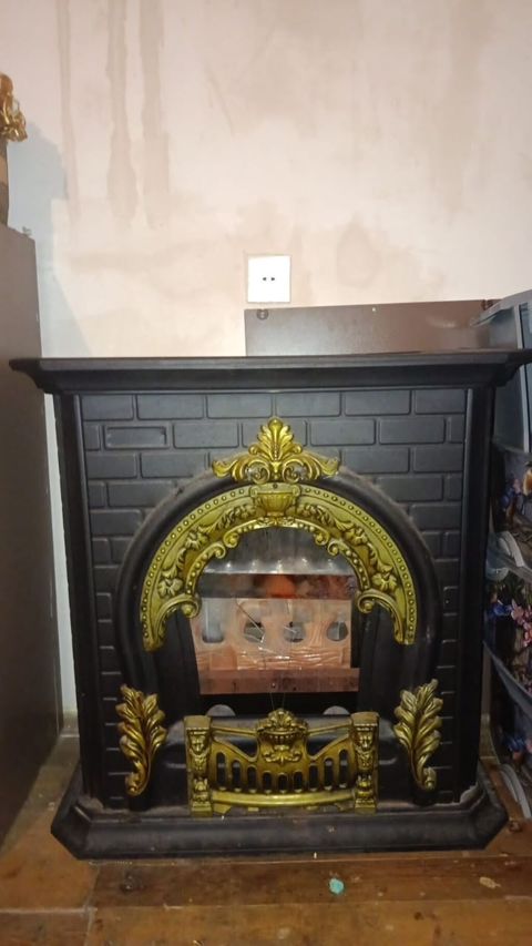 Kamin Peçi, İşlənmiş, yanacaq - Qaz