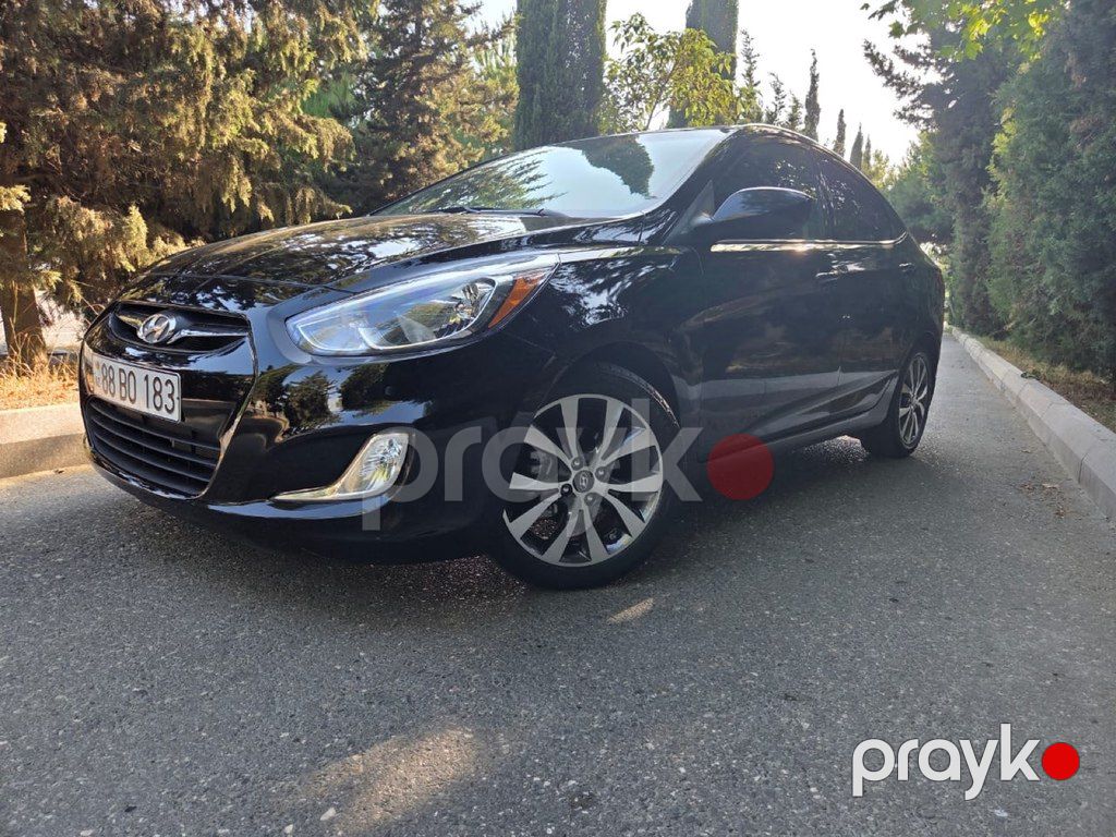 Hyundai Accent, 1.6 L, 2017 il, 121 000 km — Avtomobillər, Bakı (4)