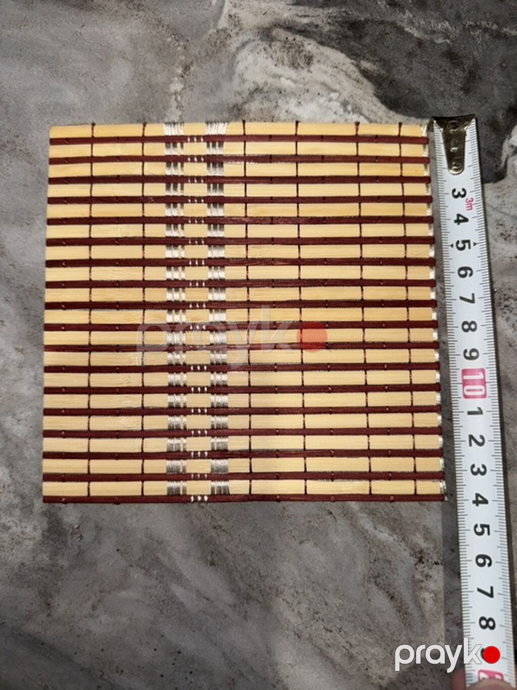 Bambuk süfrə altlıqları 15*14 sm - 65 paçka qalıb 18*18 sm - 70 — Mallar, Bakı (8)