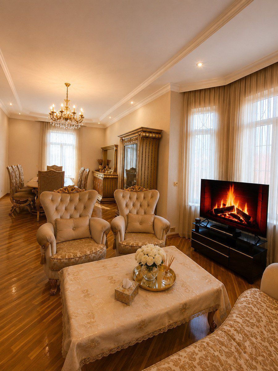 Satılır 7 otaqlı həyət evi/bağ evi 400 m² — Ev, villa, Bakı (6)