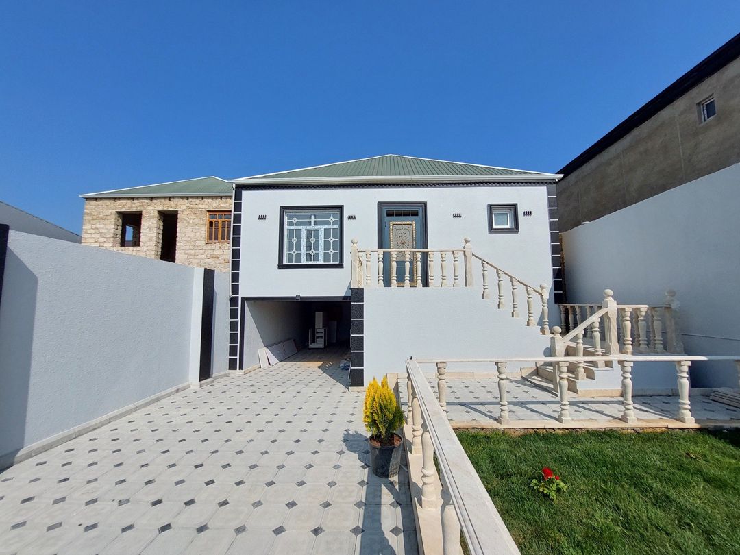 Satılır 4 otaqlı həyət evi/bağ evi 110 m² — Ev, villa, Bakı (2)