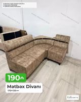 Məhsul: Mətbəx divanı Ölçü: 170 × 120 sm Qiymət: 190 ₼ — Mebel