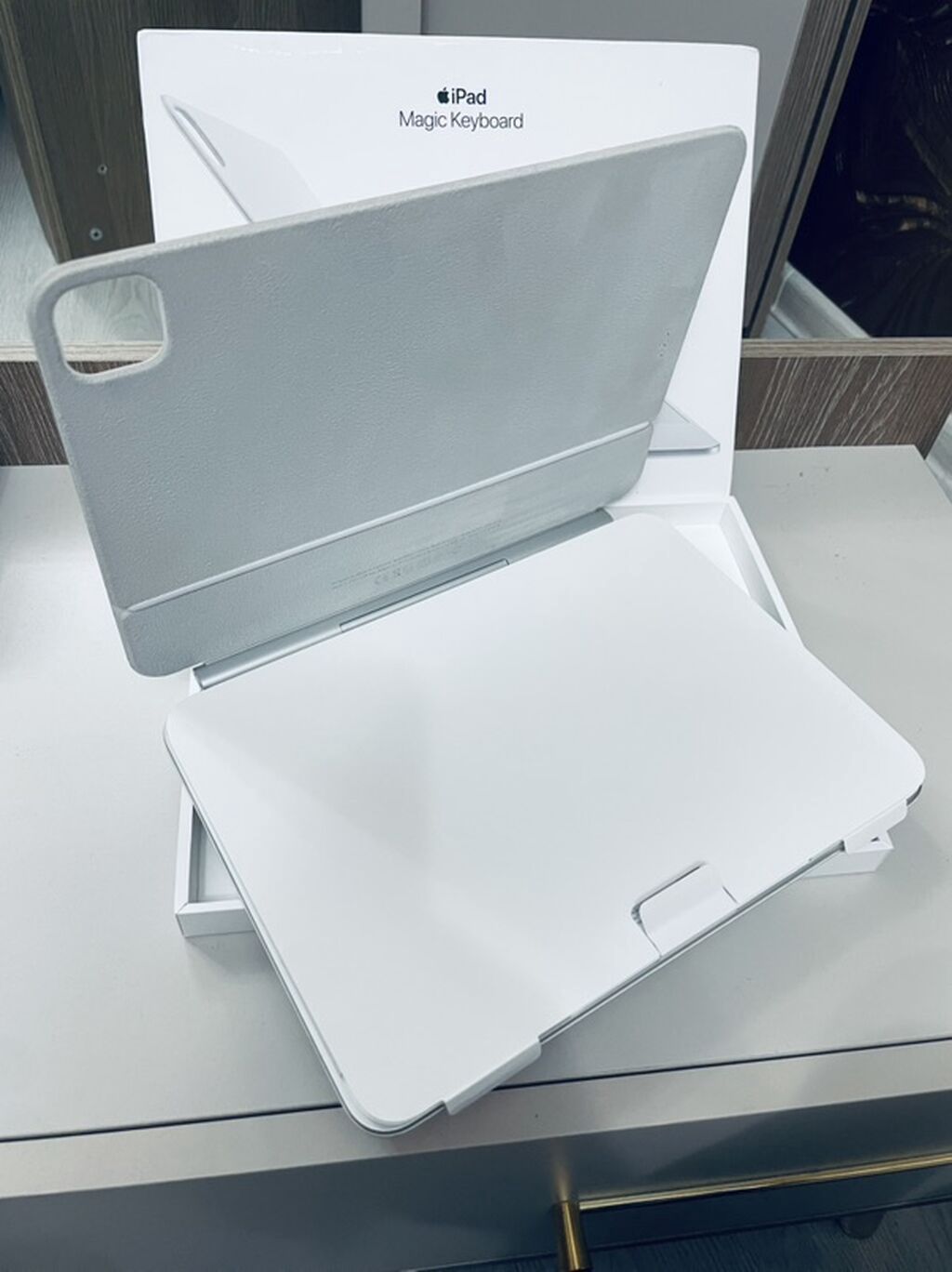 Məhsul: Apple iPad pro m4 m5 Magic Keyboard (ağ rəng) Təsvir: - iPad — Planshet aksesuarları, Bakı (3)