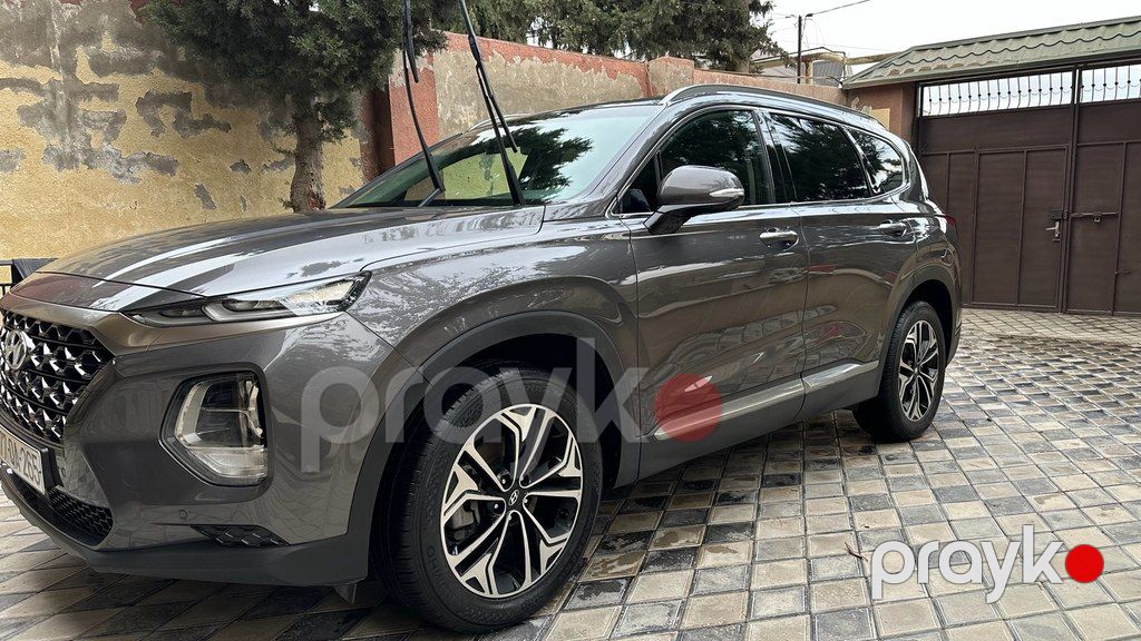 Hyundai Santa Fe, 2.0 L, 2018 il, 110 300 km — Avtomobillər, Bakı (9)