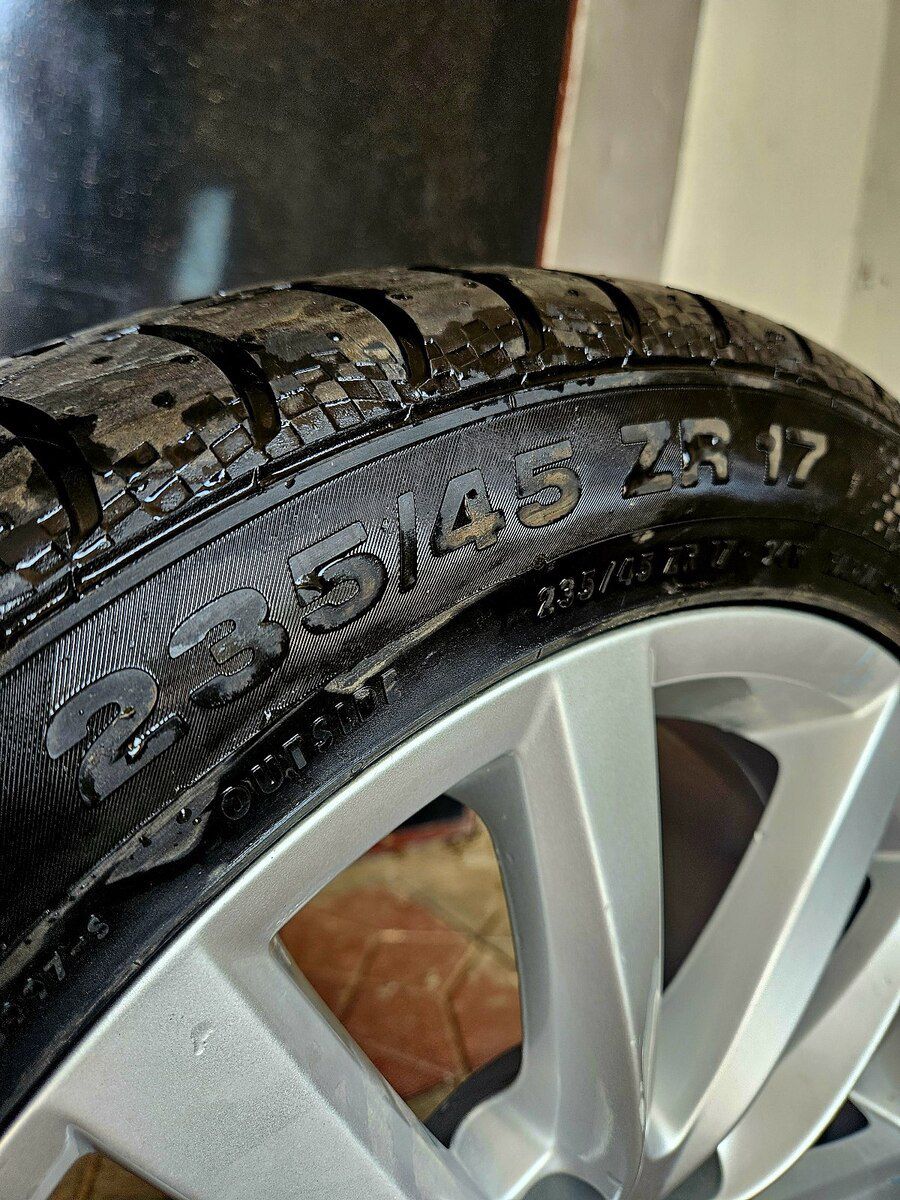 Volkswagen "Continental" disk və təkəri 235/45 R17 — Ehtiyat hissələri və aksesuarlar, Cəlilabad (4)