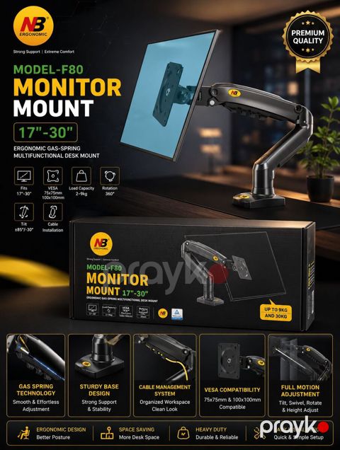 NB F80 monitor kronşteyni — Bakı