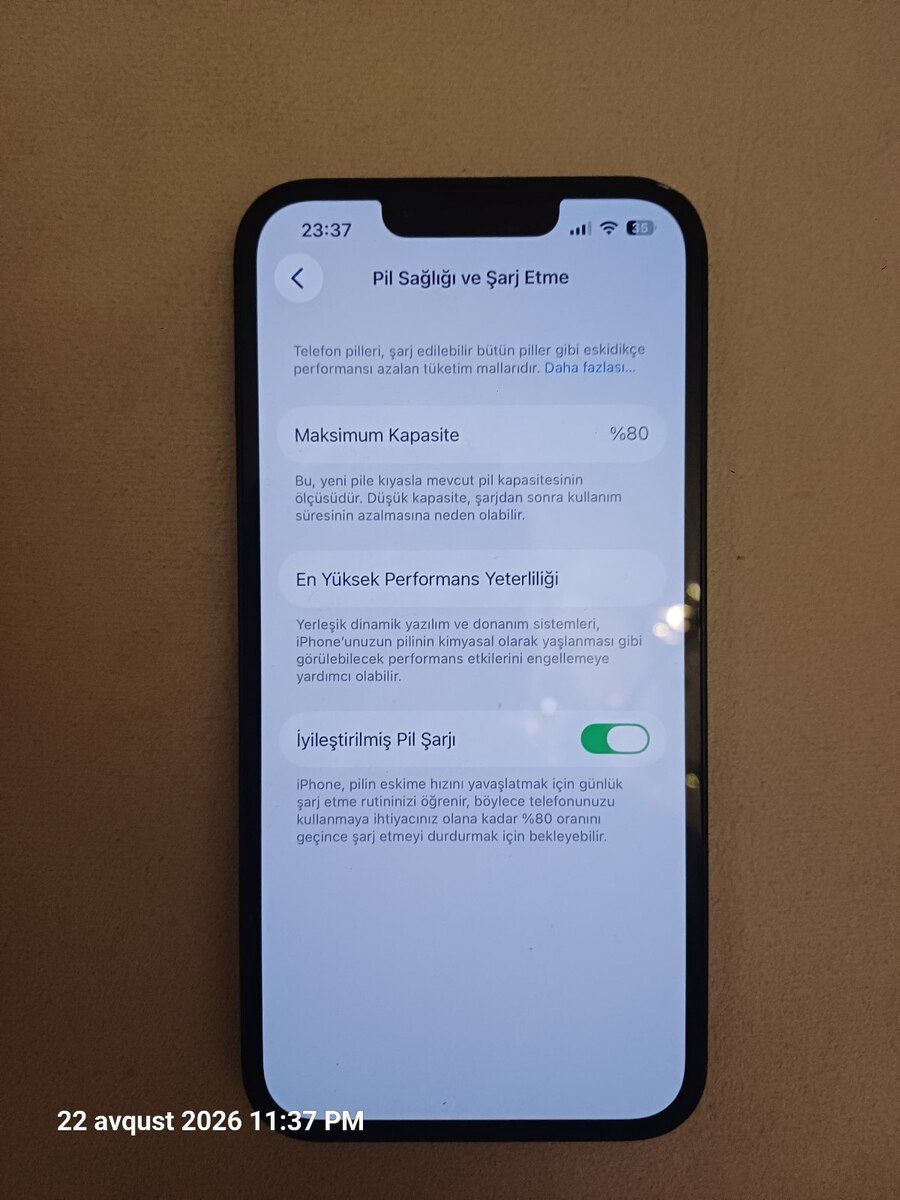 Apple iPhone 13 Midnight 128GB/4GB — Smartfonlar, Sumqayıt (2)