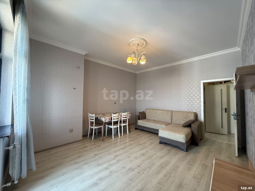 2-otaqlı yeni tikili, Q.Qarayev m., 63 m² — Daşınmaz əmlak, Bakı (2)