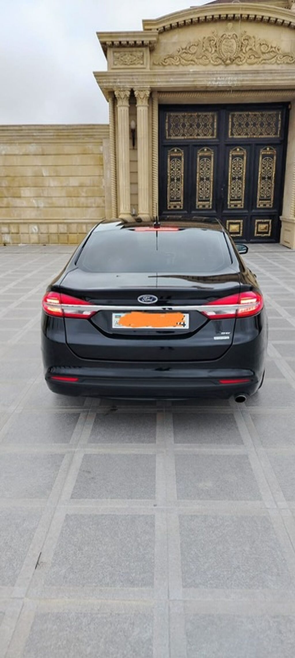 Ford Fusion (ABŞ bazarı) – qara rəngli sedan Texniki göstəricilər: - — Avtomobillər, Bakı (6)
