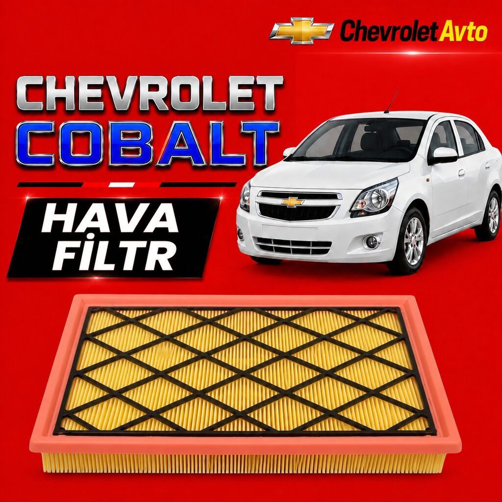 Chevrolet Cobalt hava filtr 2011-2024 Chevrolet Modellerin