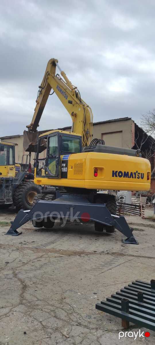 Təkərli Ekskavator "KOMATSU PW180-7, 19 ton, 2008-ci il — Avto, Bakı (3)