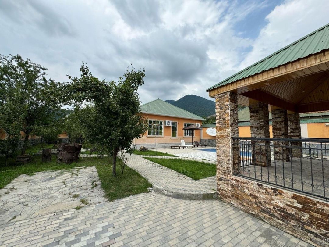 İcarəyə verilir 4 otaqlı həyət evi/bağ evi 200 m² — Ev, villa, Qəbələ (5)