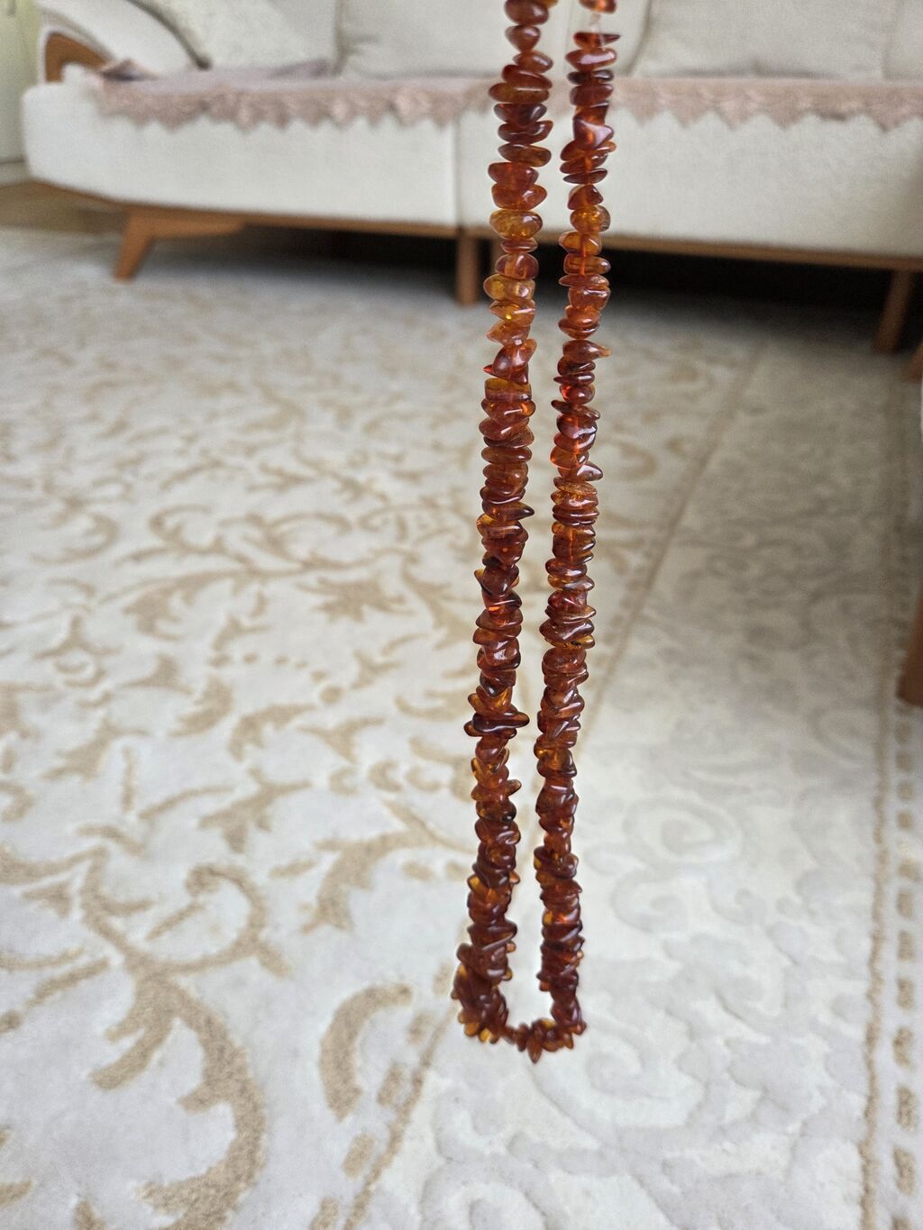 Bal kəhrəba boyunbağıbaha almisam . Zoba xeyri var - Material: təbii — Aksesuarlar, Bakı