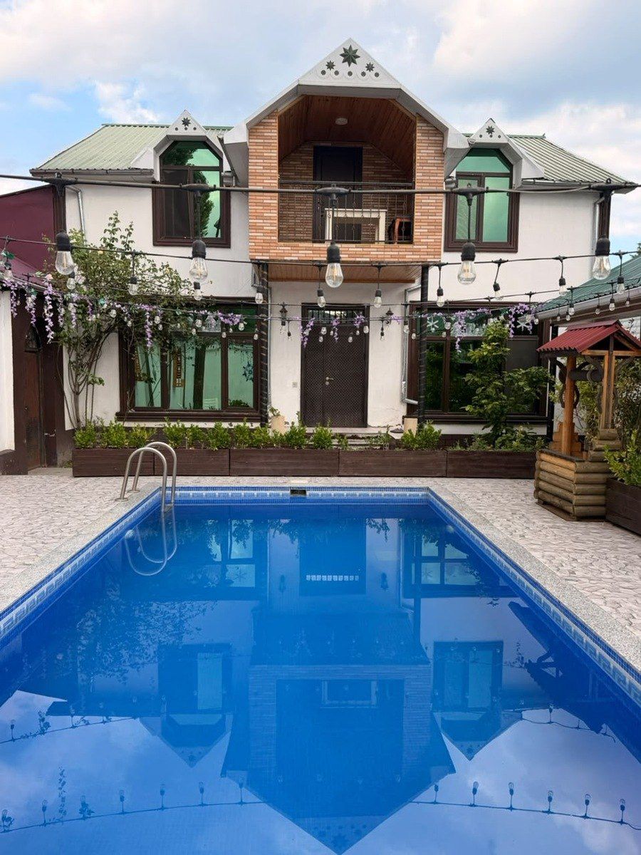 İcarəyə verilir 5 otaqlı həyət evi/bağ evi 220 m² — Ev, villa, Qəbələ (4)