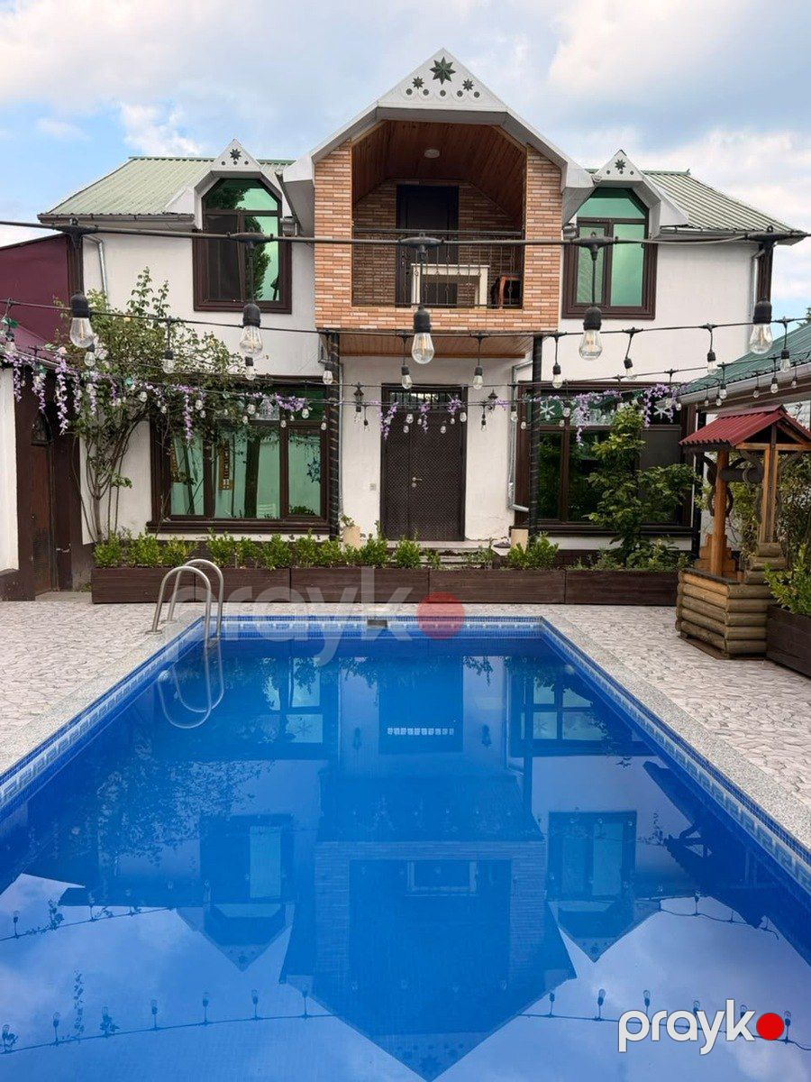 5 otaqlı həyət evi icarəsi, Qəbələ, 220 m² — Ev, villa, Qəbələ (4)