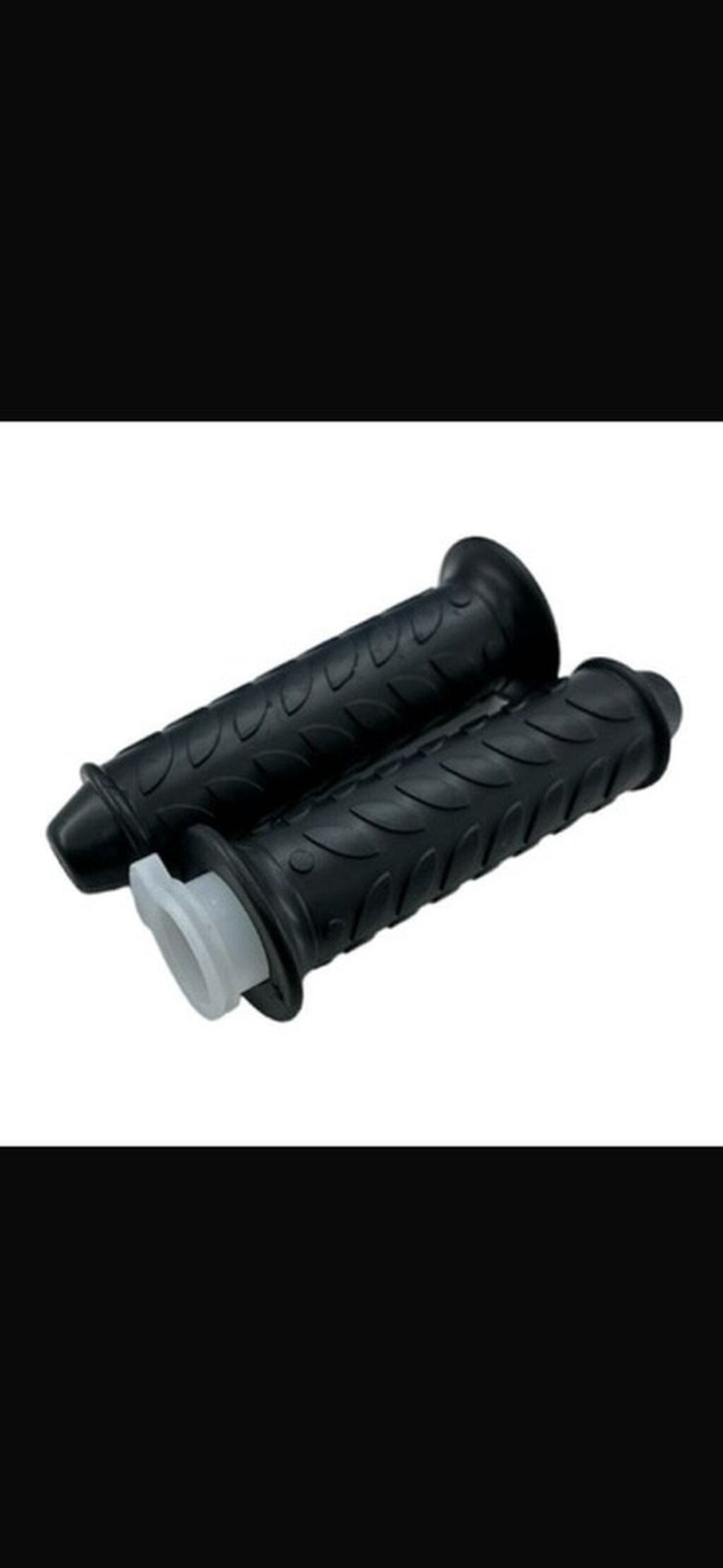 Motosiklet sükan üçün rezin qollar (cüt) - Material: yüksək