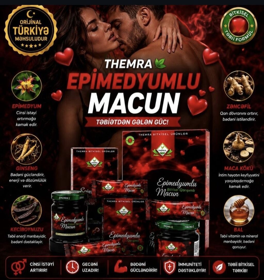 THEMRA Epimedyumlu Macun – Təbii bitkisel formul Məhsulun mahiyyəti — Gözəllik və sağlamlıq, Bakı (2)