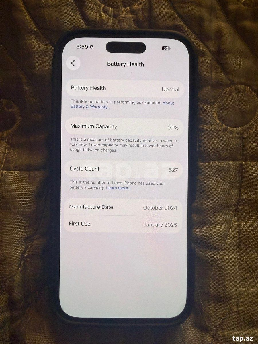 Apple iPhone 16 Pro Black Titanium 256GB/8GB — Telefonlar və qadjetlər, Bakı (3)