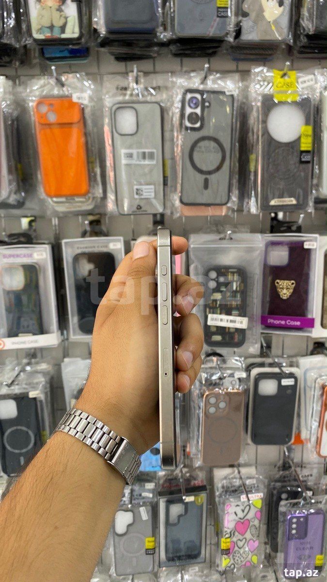 Apple iPhone 15 Pro Natural Titanium 256GB/8GB — Telefonlar və qadjetlər, Gəncə (5)