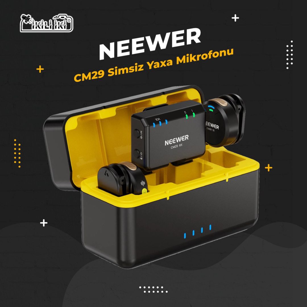 Simsiz Yaxa Mikrofonu Neewer CM29 — Elektronika, Bakı