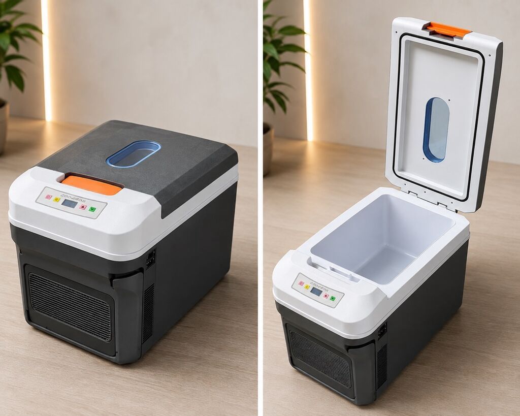 Avtomobil üçün portativ soyuducu/isitməli termoçanta - Elektron — Elektronika, Bakı