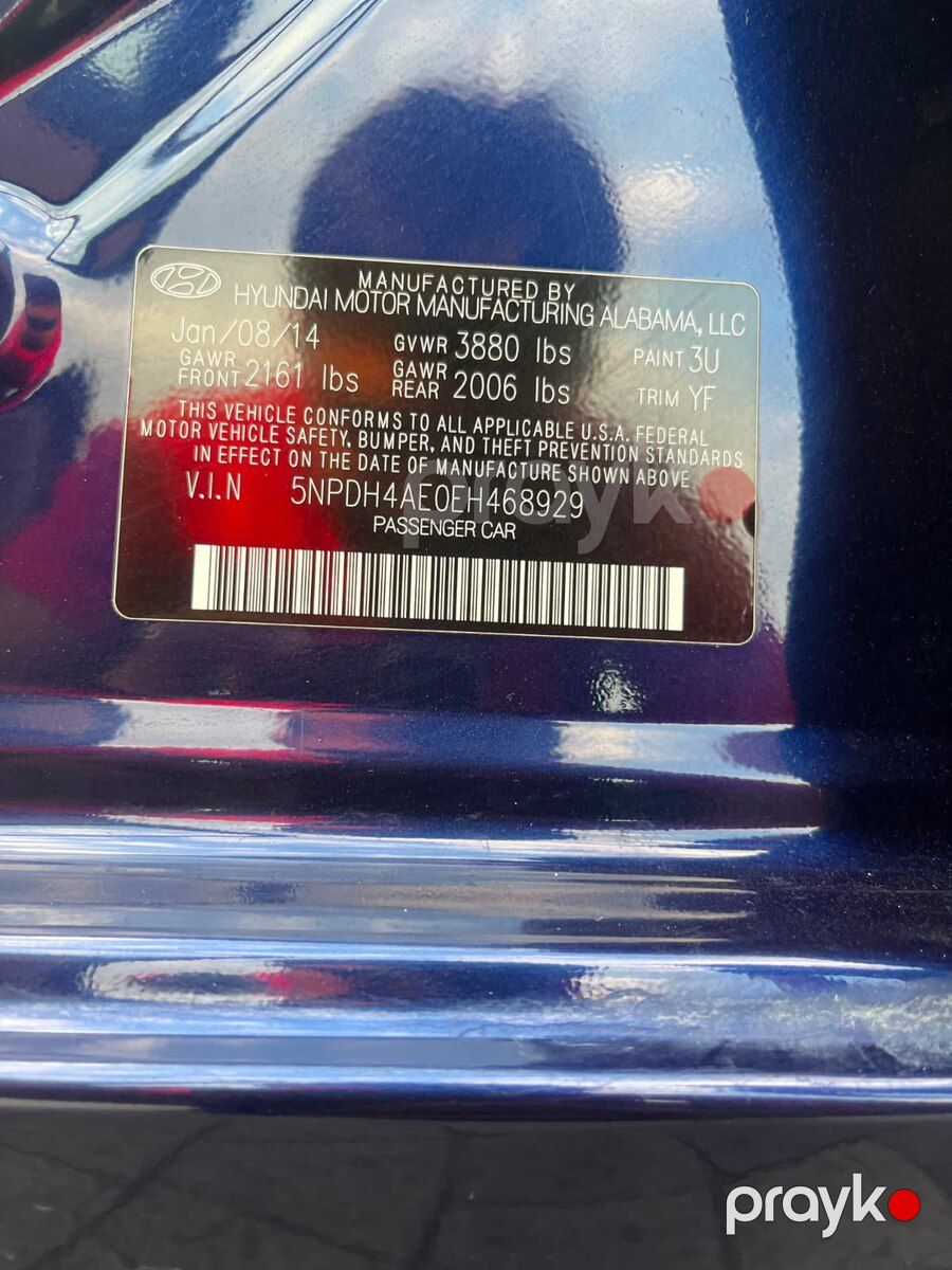 Hyundai Elantra, 2014 il — Avtomobillər, Bakı (10)