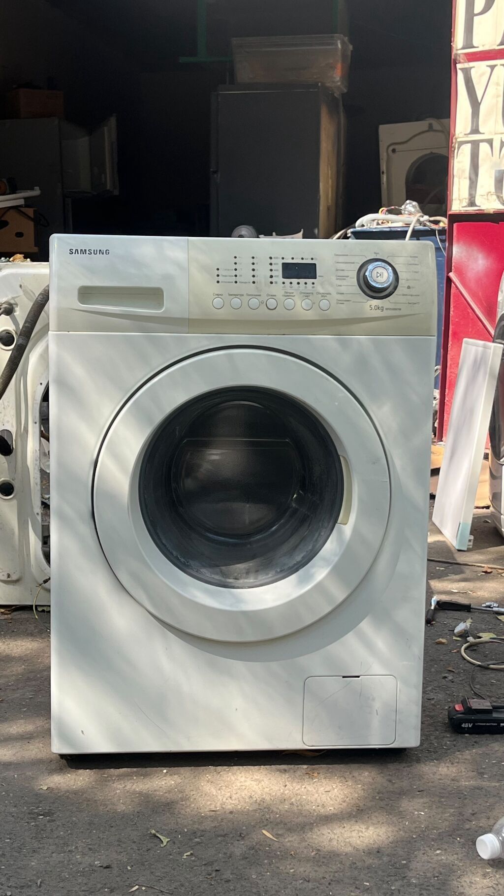 Paltaryuyan maşın Samsung, 5 kq, İşlənmiş, Avtomat, Qurutmasız, Kredit yoxdur, Ödənişli çatdırılma