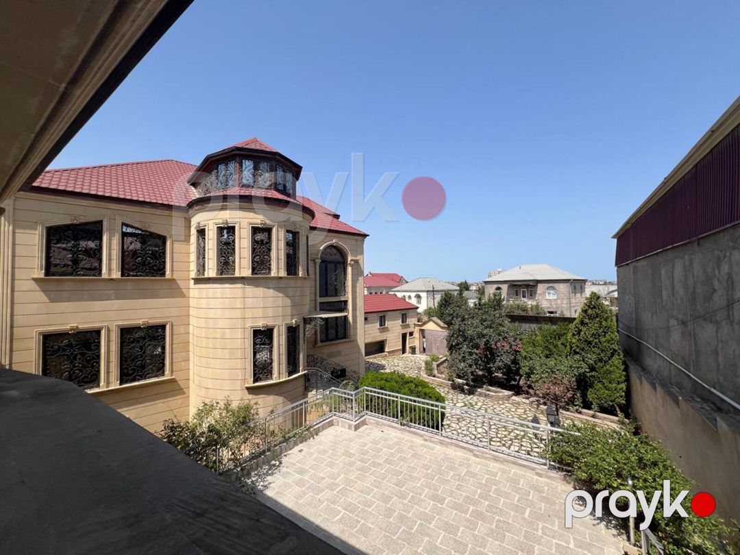 Satılır 9 otaqlı həyət evi/bağ evi 380 m² — Ev, villa, Bakı (4)