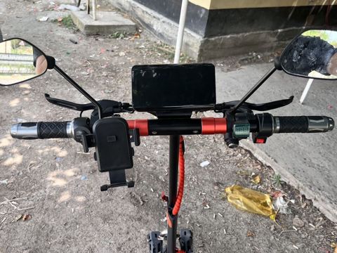 Elektrikli skuter Toba ST 449 — ikiqat amortizator, oturacaq, işıqlandırma