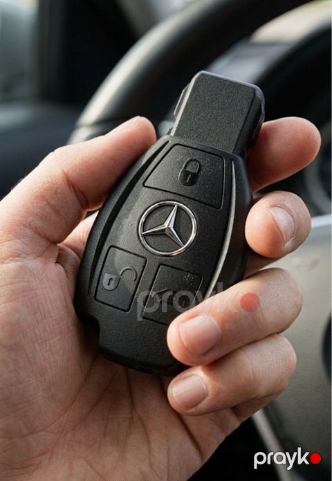 Mercedes-Benz avtomobil açarı - elektron — Bakı