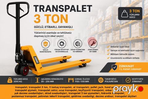 Transpalet 3 ton — Samir