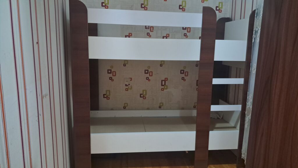 Oğlan və qız üçün, İşlənmiş, Çarpayı, Matras ilə — Mebel, Mehdiabad (2)