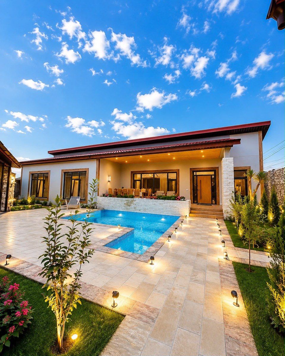 İcarəyə verilir 4 otaqlı həyət evi/bağ evi 200 m² — Ev, villa, Bakı