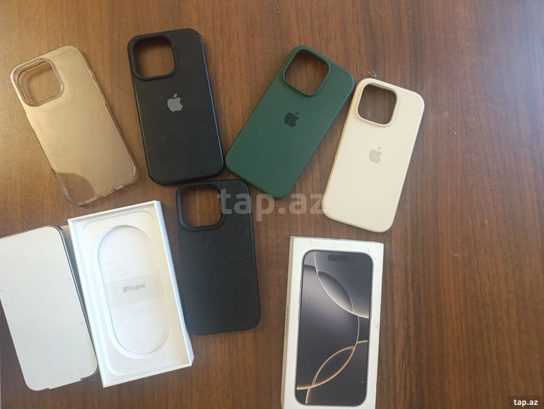 Apple iPhone 16 Pro Natural Titanium 128GB/8GB — Telefonlar və qadjetlər, Bakı (5)