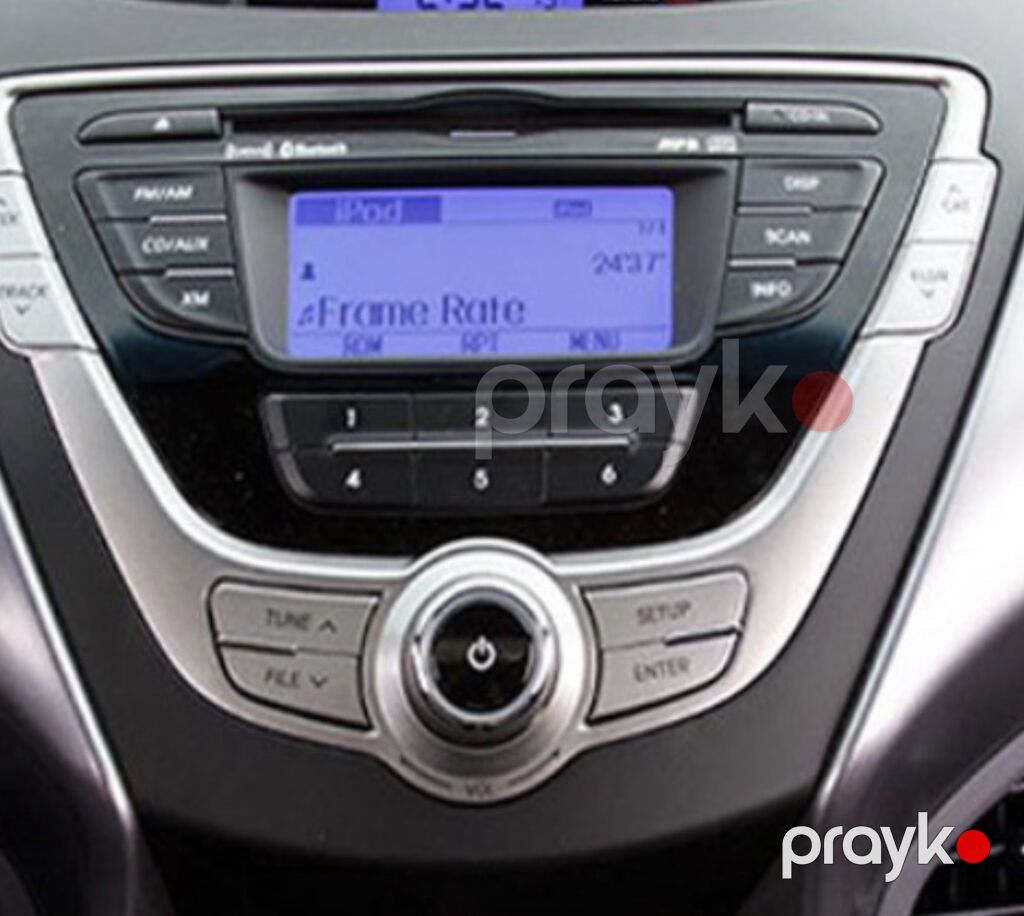 Hyundai Accent/Verna (2011–2012üçün orijinal multimedia/radio başlığı — Ehtiyat hissələri, Bakı (3)