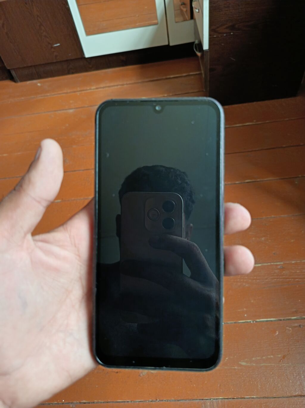 Məhsul: Android smartfon (üçlü arxa kamera) – yaşıl “ilan dərisi” — Elektronika, Kürdəmir (2)