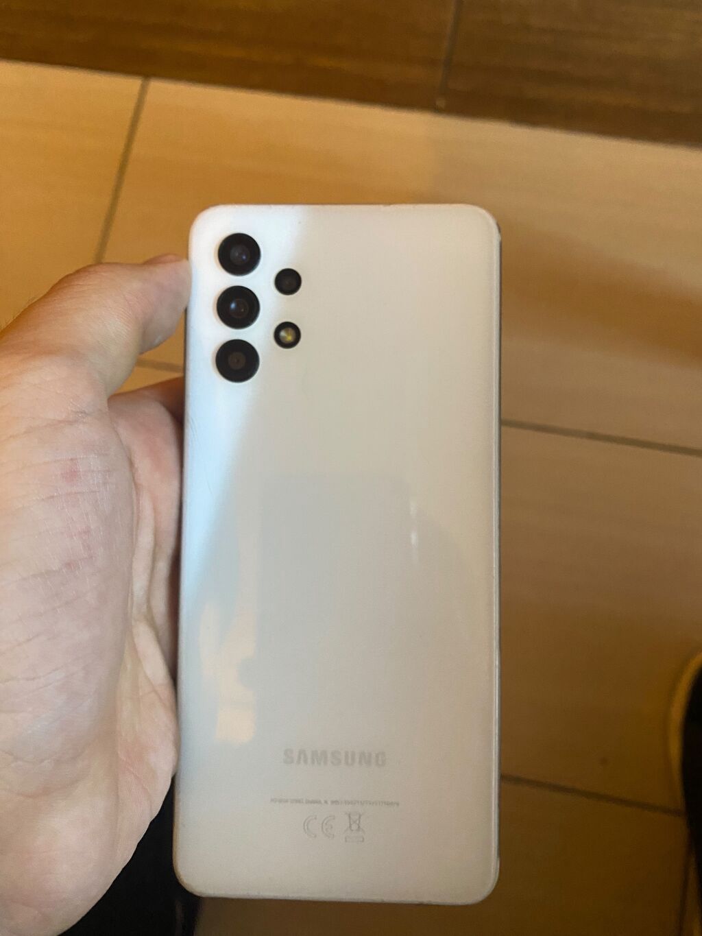 Samsung Galaxy A32 5G, 64 GB, rəng - Ağ, Barmaq izi
