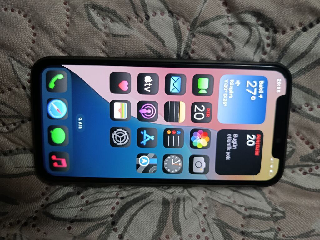 IPhone X, Qara, Face ID — Apple iPhone, Bakı (4)