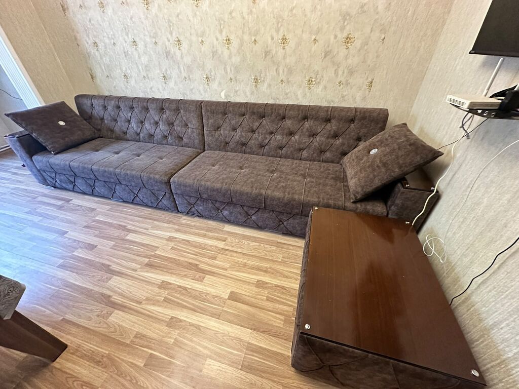 Divan, İşlənmiş, Açılmayan, Nabuk, Çatdırılma yoxdur — Mebel, Bakı (2)