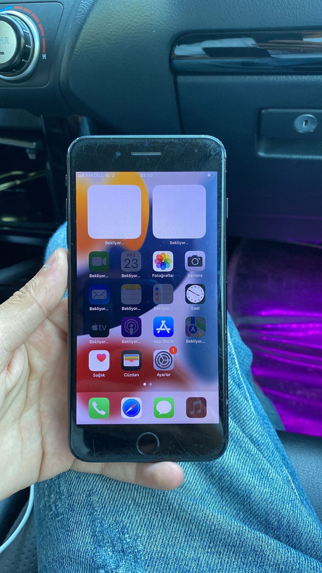 IPhone 7 Plus, 32 GB, Jet Black, Barmaq izi — Apple iPhone, Sumqayıt (7)