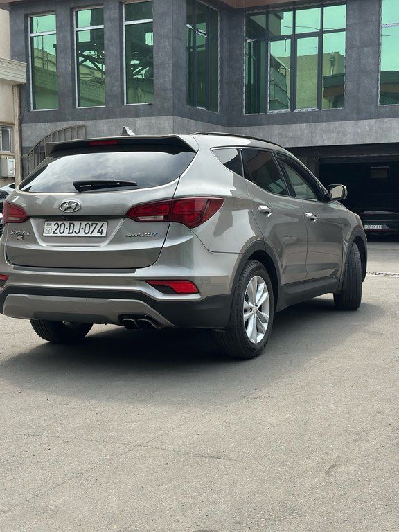 Hyundai Santa Fe, 2.0 L, 2017 il, 208 917 km — Avtomobillər, Gəncə (3)