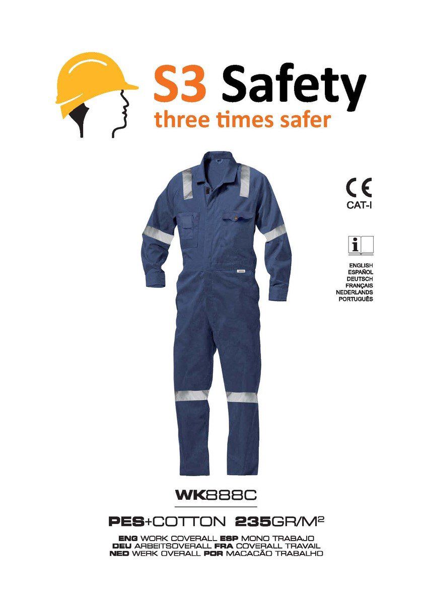 İş kombinezonu WK888C — Şəxsi əşyalar, Bakı (3)