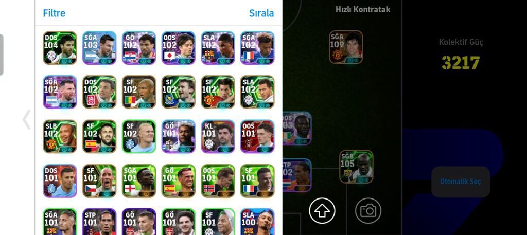 Efootball hesabı, 109 best, 2bombacı,koller və 104-105 reytinqli — Mallar, Bakı (2)