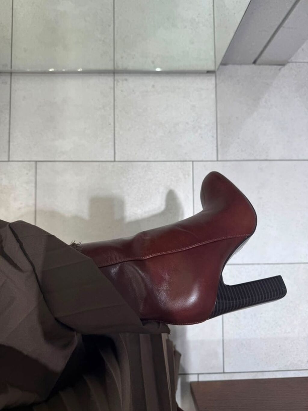 Zara, Ölçü: 36, rəng - Qəhvəyi, İşlənmiş — Şəxsi əşyalar, Bakı (4)