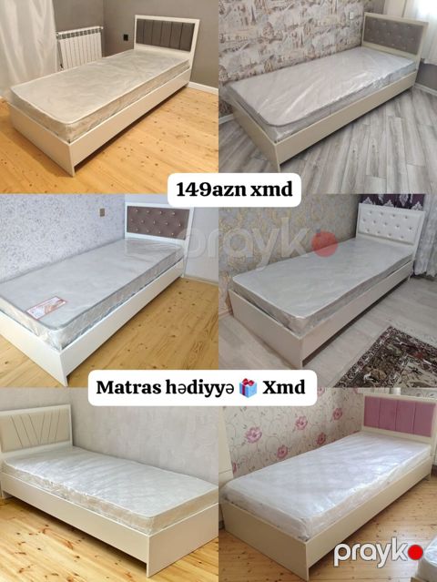 Çarpayı Sifariş ile hazirlanir Rəng seçimi mövcuddur Ölçü 90*2