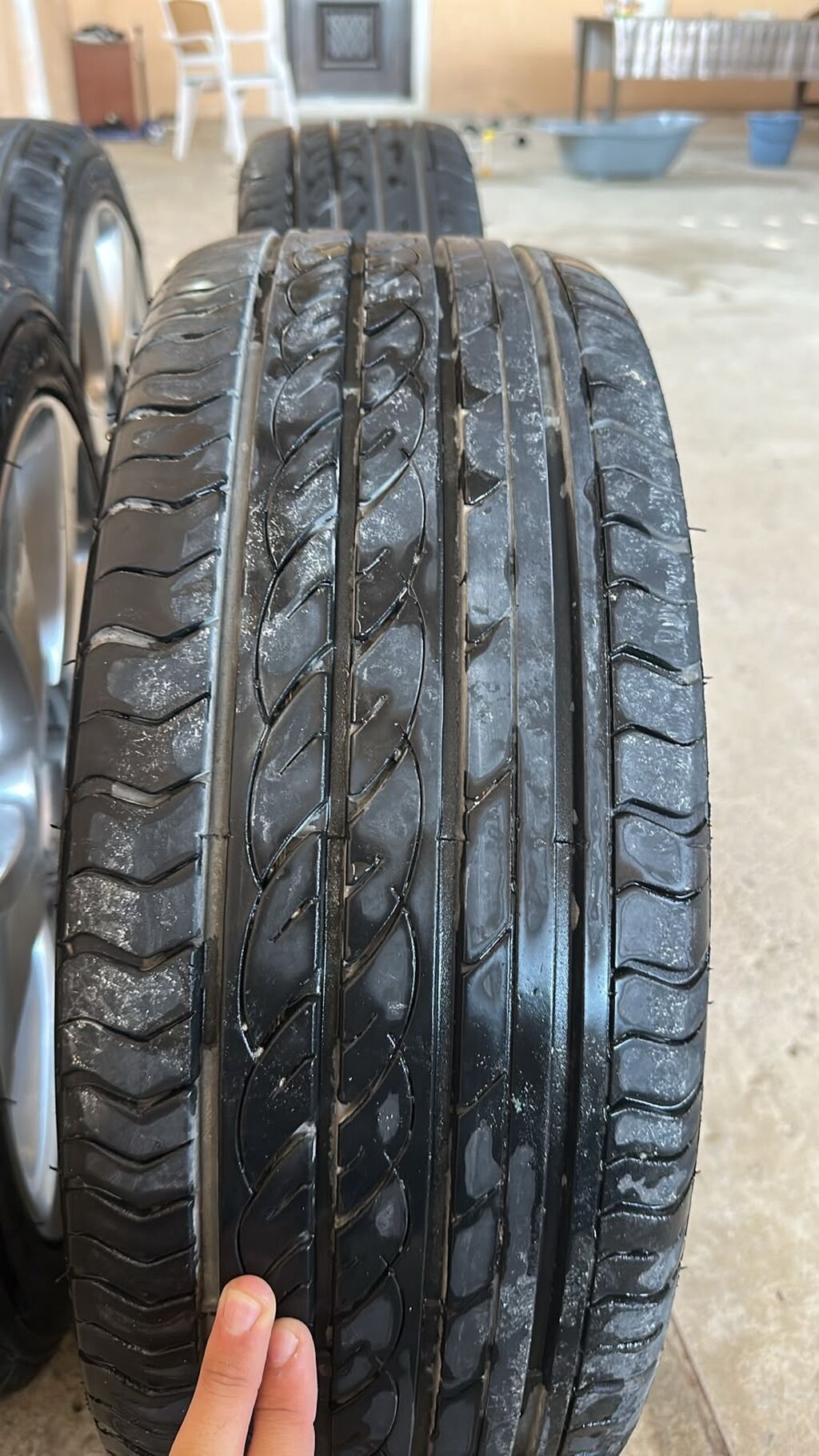 İşlənmiş Disk təkər Hyundai 215 / 45 / R 17, 5 Boltlu — Avto, Pirəkəşkül (3)