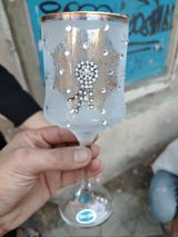 Qədəhlər, rəng - Qızılı, Şüşə, 1 əd — Bar ləvazimatları