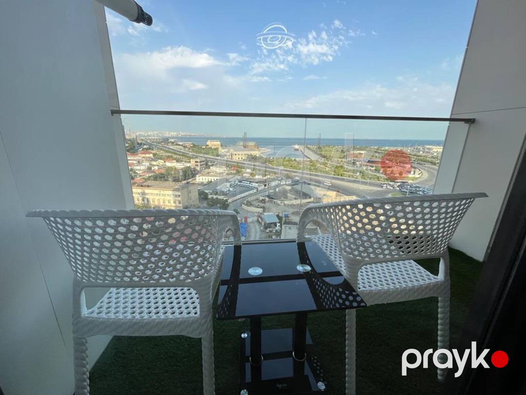 İcarəyə verilir 3 otaqlı yeni tikili 93 m² — Mənzil, Bakı (10)