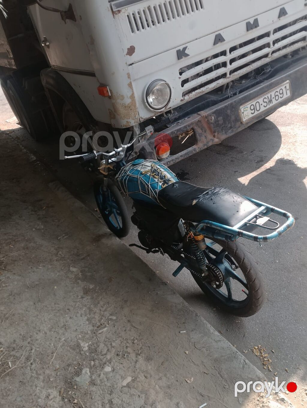 Mx49 Moped/motosiklet – şəhər içi hərəkət və yüklərin daşınması üçün 90-SM-691 — Avto, Bakı (2)