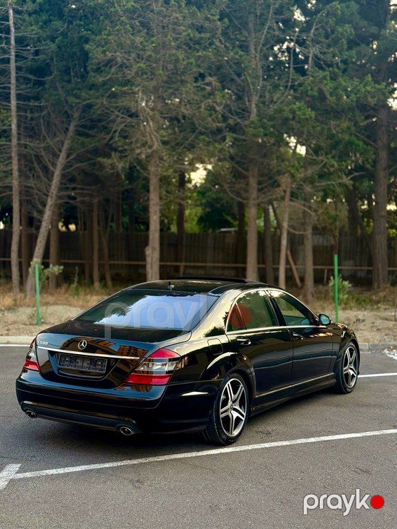 Mercedes S 550, 5.5 L, 2008 il, 232 000 km — Avtomobillər, Bakı (5)